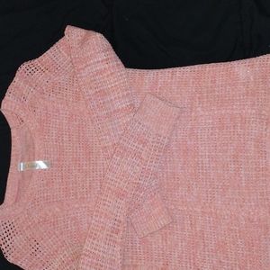 Pink Knit Cherokee Sweater